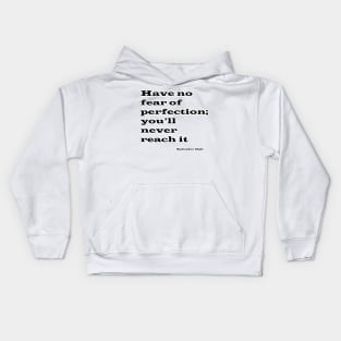 Humorous quote Salvador Dali Kids Hoodie